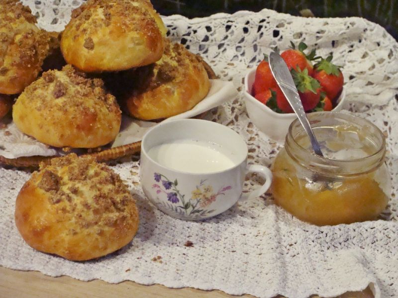 Mleczne bułeczki  Mleczne bułeczki