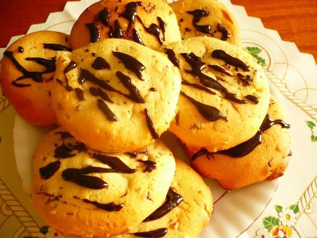 Mleczne ciasteczka z czekoladą