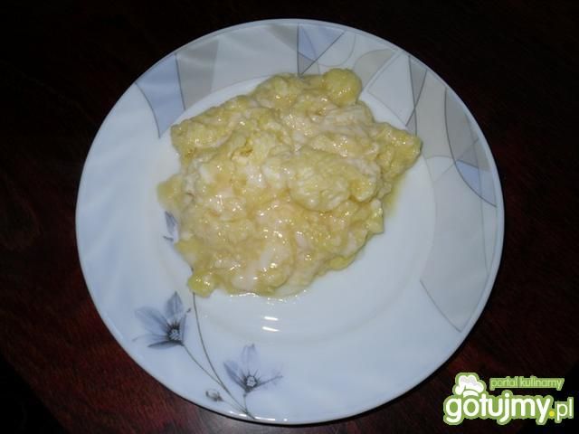 Mleczno - maślana jajecznica