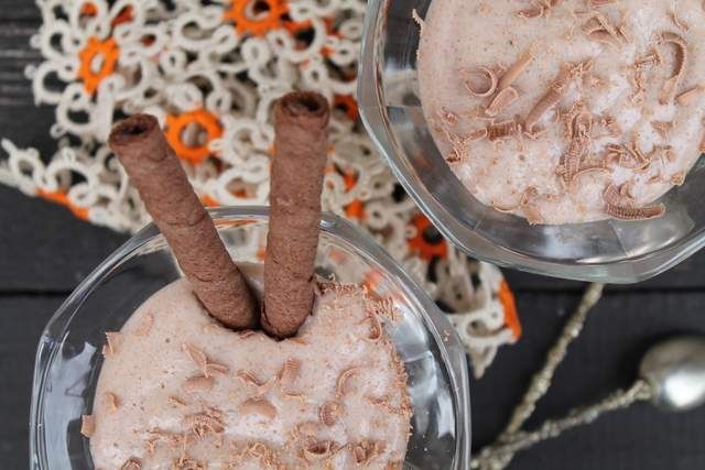 Mleczny deser bananowy