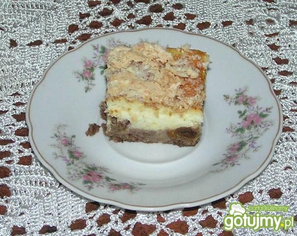 Mleczny sernik z kokosem