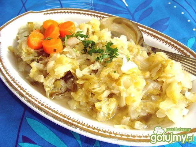 Młoda kapusta na słodko kwaśno