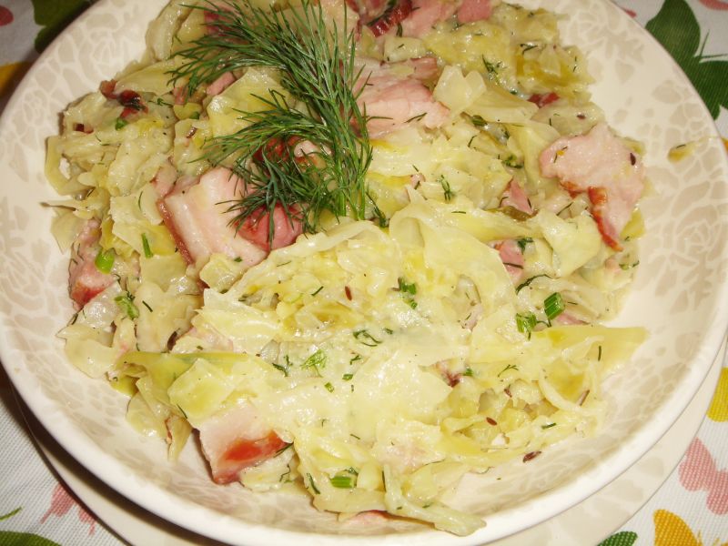 Młoda kapusta po chłopsku Młoda kapusta po chłopsku