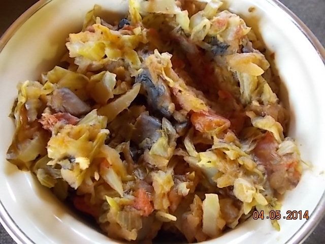 Młoda kapusta według pięciu przemian