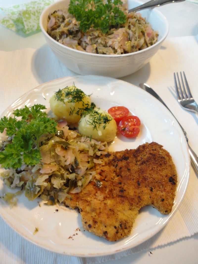 Młoda kapusta z rzodkiewką Młoda kapusta z rzodkiewką