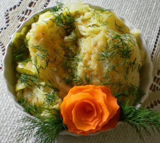 Młoda kapusta z wody wg Buni :