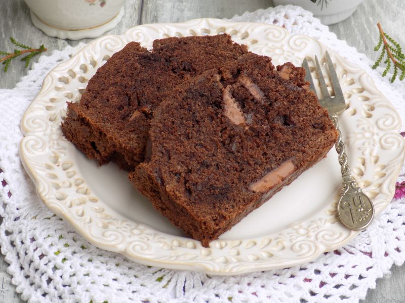 Mocno czekoladowe ciasto ucierane