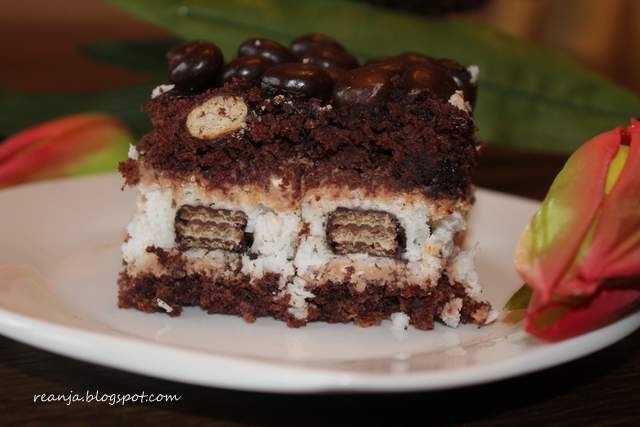 Mocno czekoladowy prince-polo