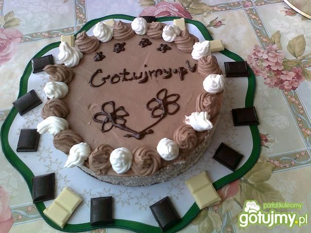 Mocno czekoladowy torcik Mocno czekoladowy torcik