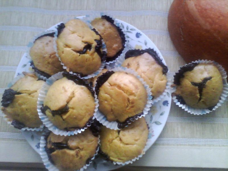 Mocno dyniowe muffinki Mocno dyniowe muffinki