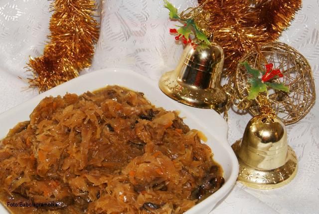 Mocno grzybowa wigilijna kapusta wg Buni Mocno grzybowa wigilijna kapusta wg Buni