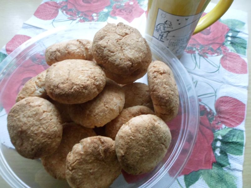 Mocno kokosowe ciasteczka