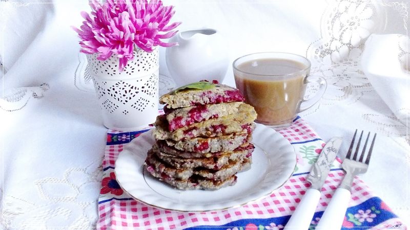 Mocno owsiane placuszki