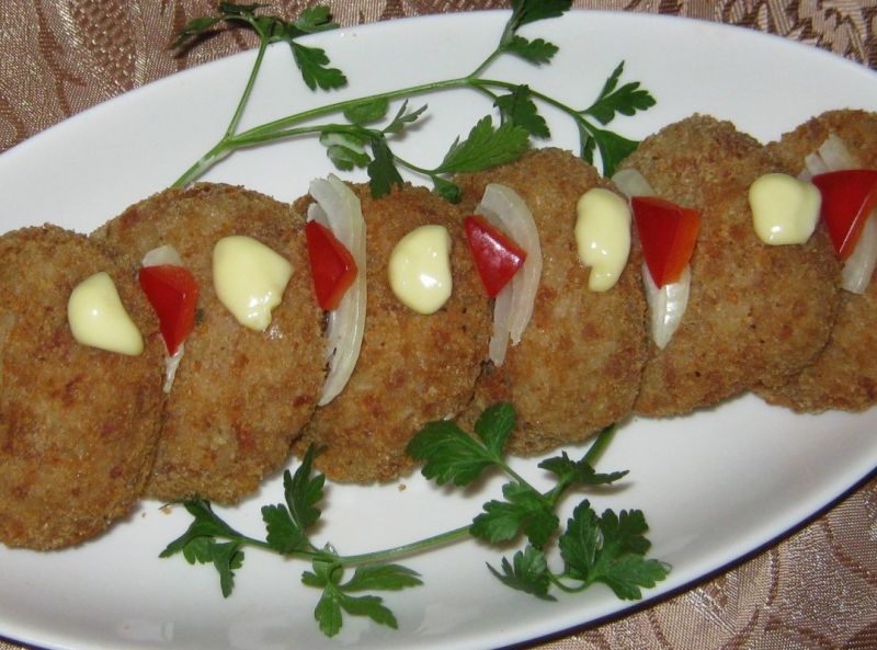 Mocno ryżowe kotleciki Mocno ryżowe kotleciki