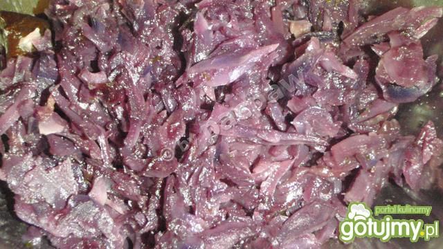 Modra kapusta z grzybkami Modra kapusta z grzybkami