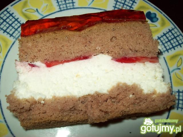 Mój deikatny biszkopt w galaretce  Mój deikatny biszkopt w galaretce