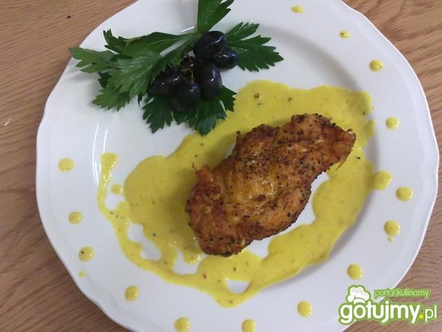 Mój filet z kurczaka w sosie curry Mój filet z kurczaka w sosie curry
