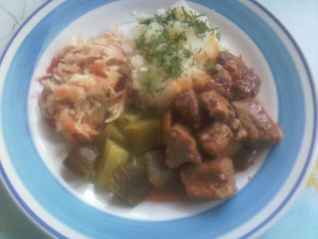 Mój gulasz wieprzowy