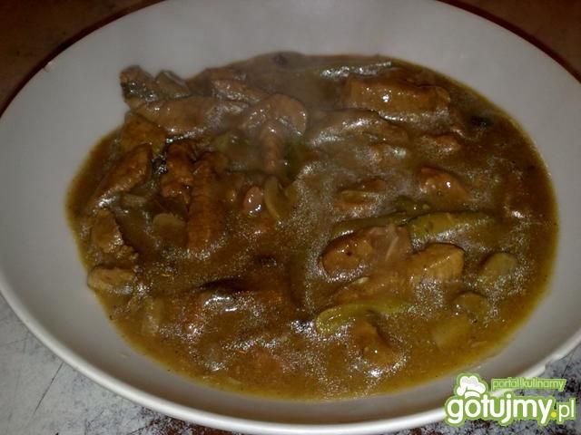 Mój gulasz wieprzowy ala strogonoff Mój gulasz wieprzowy ala strogonoff