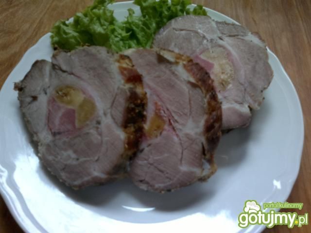 Mój karczek faszerowany boczkiem Mój karczek faszerowany boczkiem