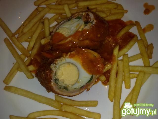 Moj kotlet z jajkiem w środku Moj kotlet z jajkiem w środku