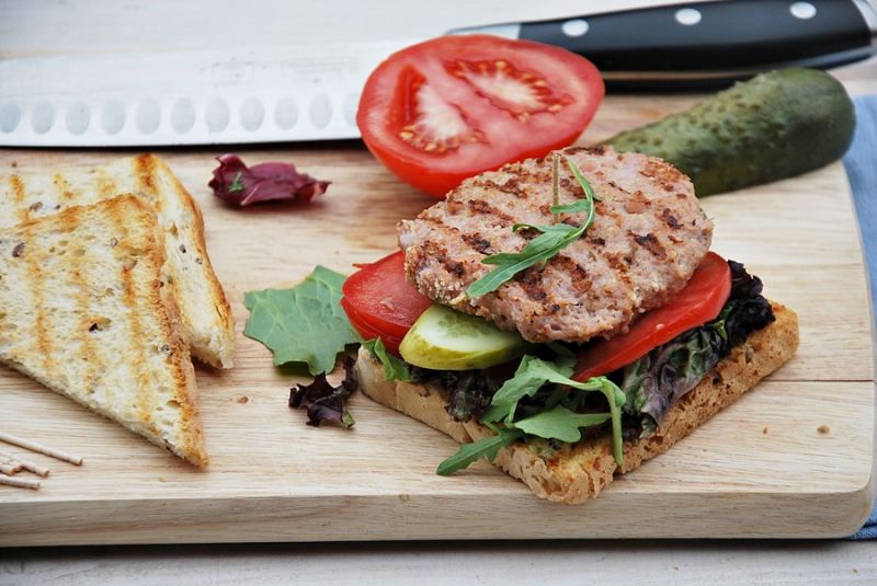 Mój meksykański burger z grilla