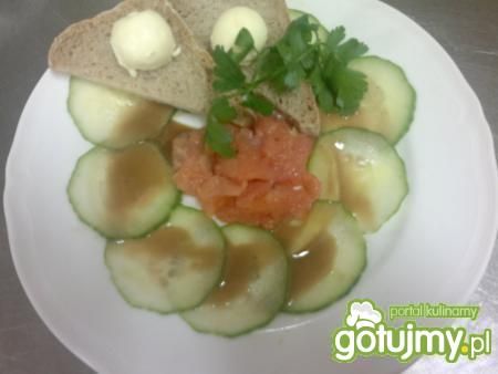 mój przepis na ogórka z łososiem mój przepis na ogórka z łososiem