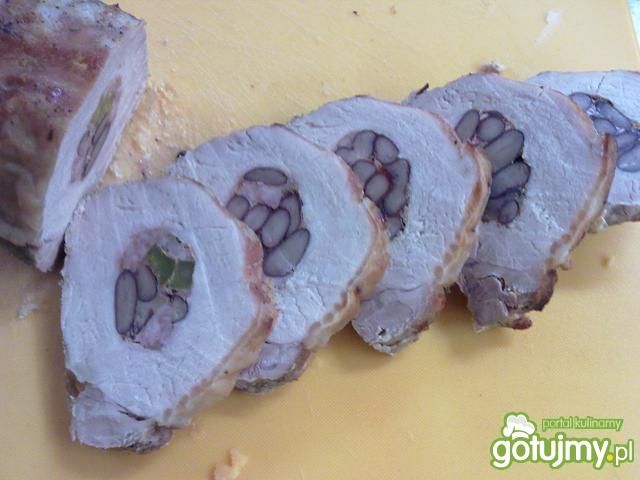 Mój schab pieczony z fasolką Mój schab pieczony z fasolką