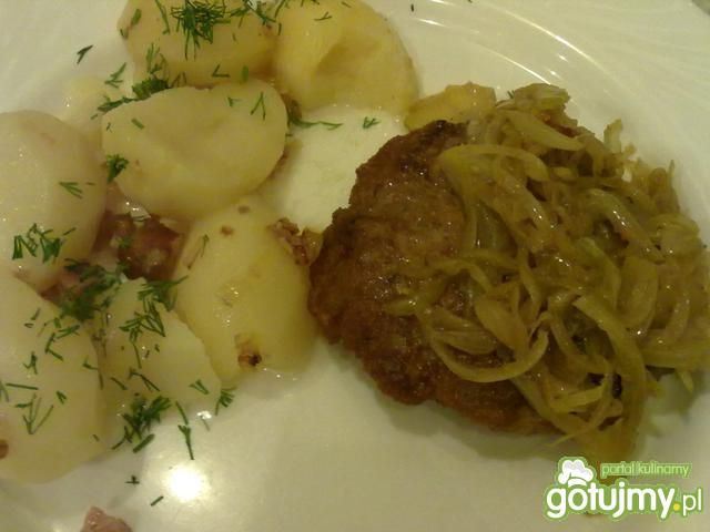 Mój stek wieprzowy z cebulką Mój stek wieprzowy z cebulką