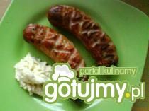 moja biała kiełbasa pieczona w piekarnik