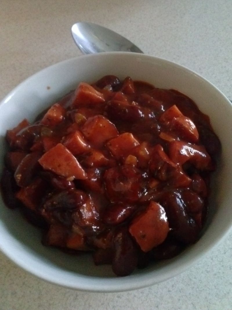 Moja fasolka czerwona z kiełbasą i boczkiem Moja fasolka czerwona z kiełbasą i boczkiem