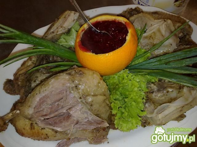 Moja kaczka pieczona z żurawiną Moja kaczka pieczona z żurawiną