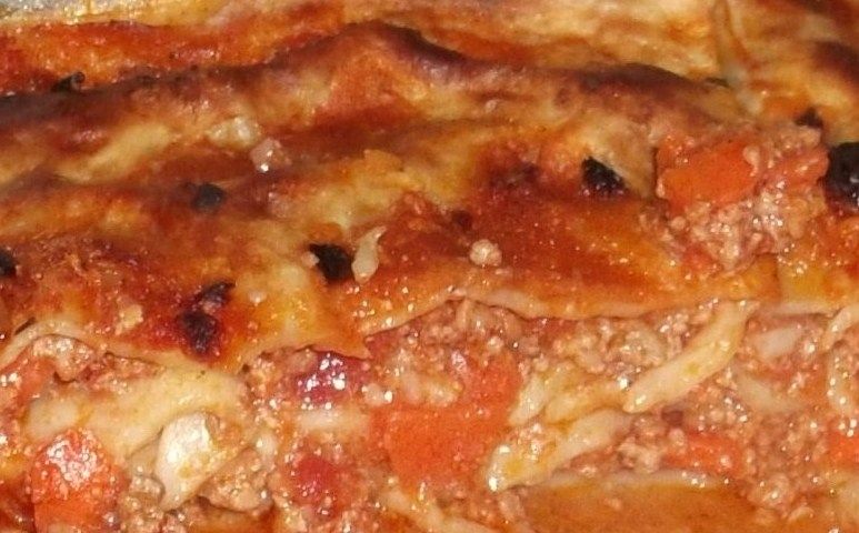 Moja lazania z mięsem i marchewką  Moja lazania z mięsem i marchewką