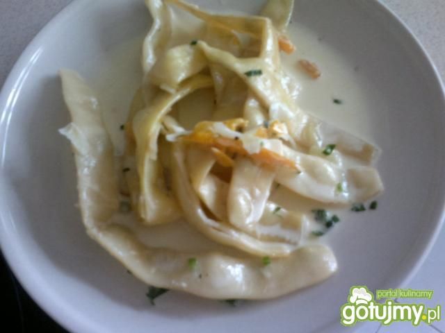 moja mamucia fasolka w sosie śmietanowym moja mamucia fasolka w sosie śmietanowym