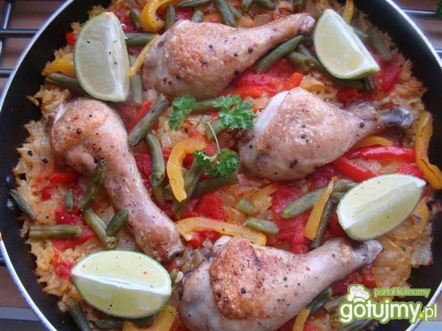 Moja paella z kurczakiem Moja paella z kurczakiem