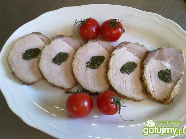 Moja pieczeń schabowa ze szpinakiem