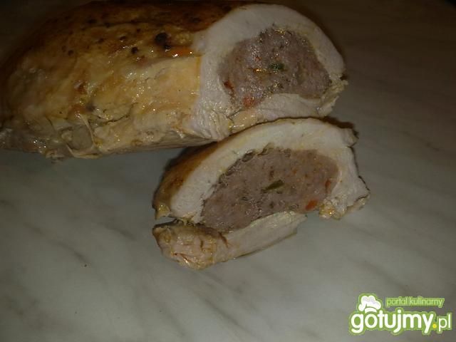 Moja pierś z indyka z farszem Moja pierś z indyka z farszem