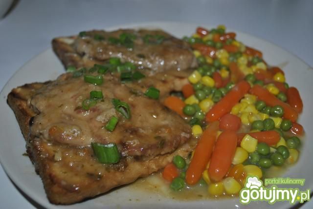 Moja polędwica wołowa na grzance