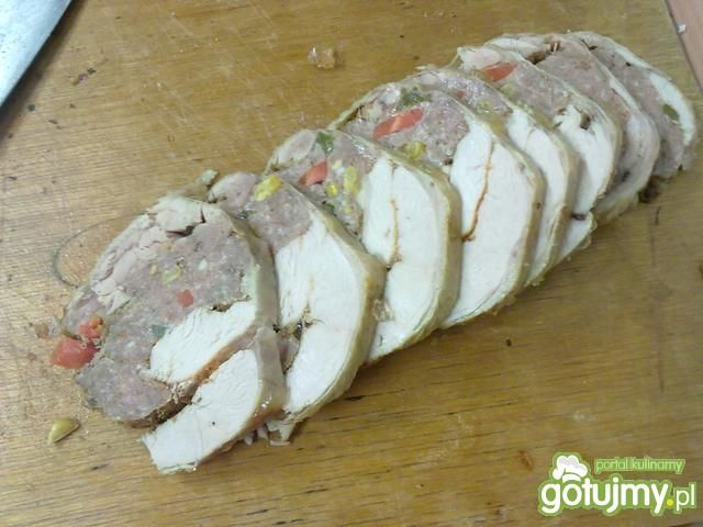 Moja rolada gotowana z kurczaka