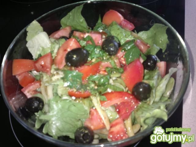 moja sałatka lodowa z bobem