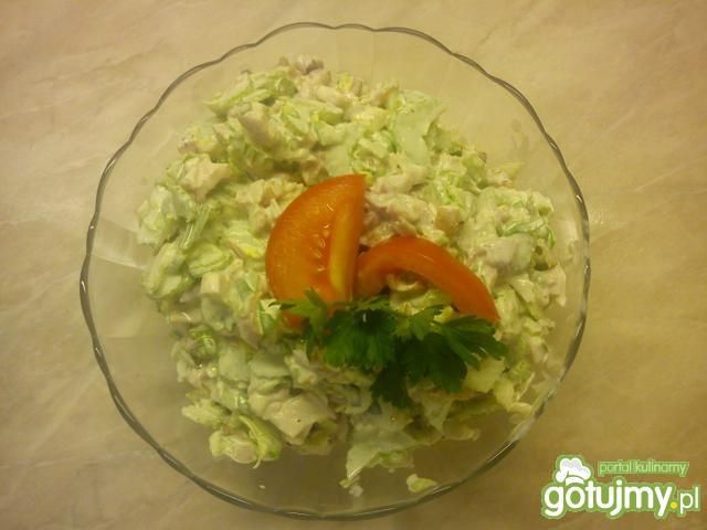 Moja sałatka z selera naciowego 