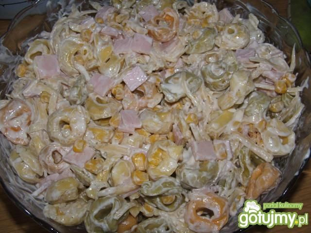 Moja sałatka z tortelini