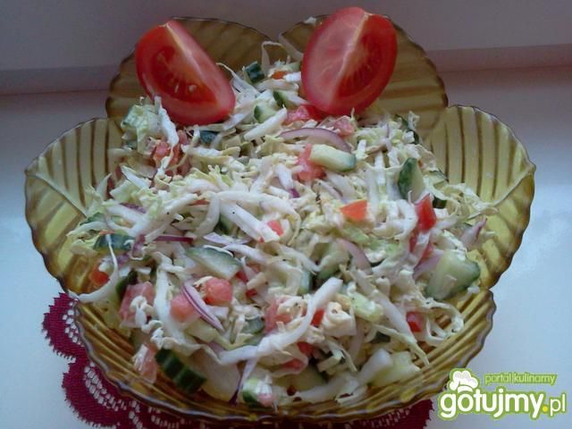 Moja surówka wiosenna do obiadu