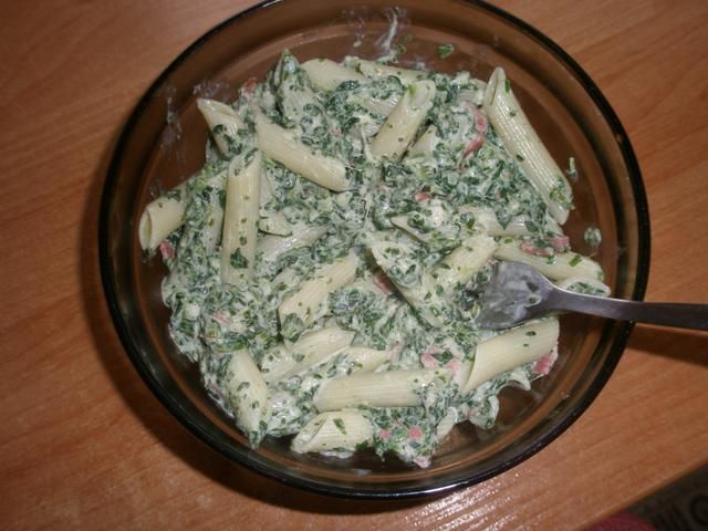 Moja zielona pasta :)