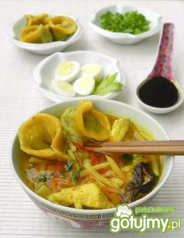 Moja zupa bambusowa z uszkami grzybowymi Moja zupa bambusowa z uszkami grzybowymi