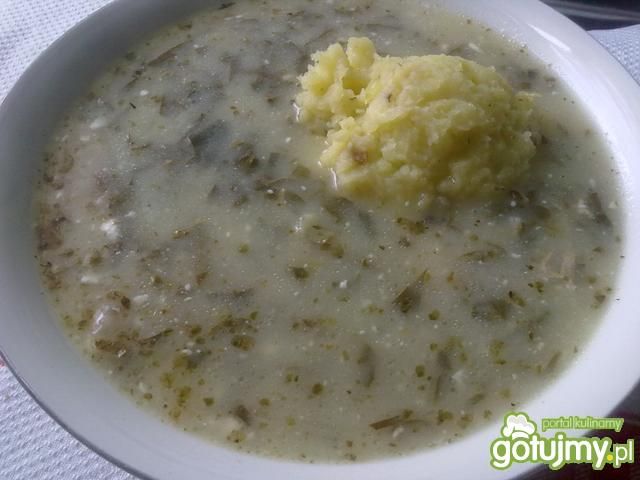 Moja zupa szczawiowa z ziemniakami Moja zupa szczawiowa z ziemniakami