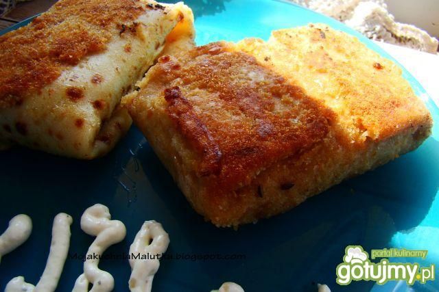 Moje chrupięce krokiety z pieczarkami 