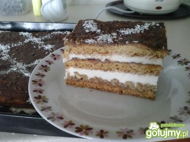 Moje ciasto ala snikers Moje ciasto ala snikers