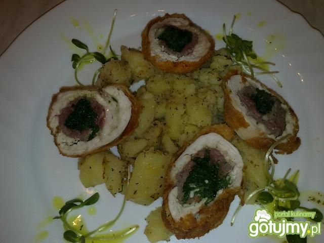 Moje drobiowo-wołowe roladki 