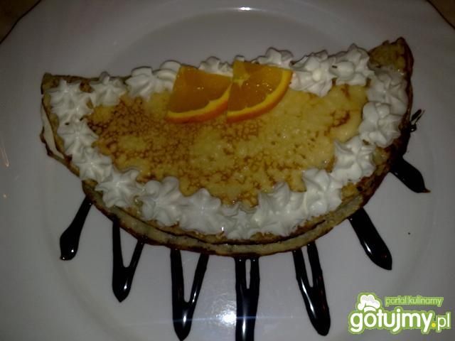 Moje naleśniki o smaku pomarańczy